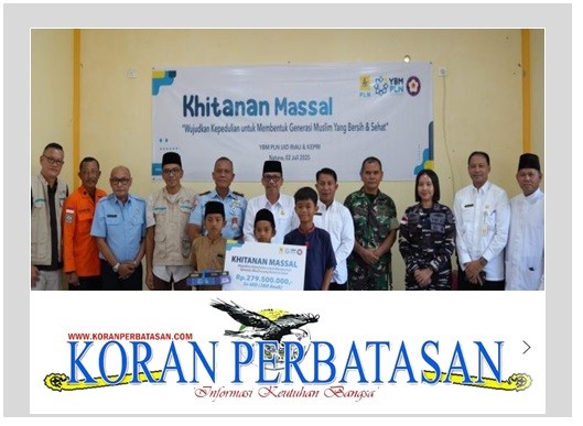 Kegiatan khitanan massal di Puskesmas Ranai yang dihadiri Wakil Bupati Natuna