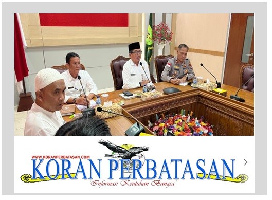 Rapat pembentukan panitia HUT RI ke-80 dipimpin Sekda Natuna di Kantor Bupati