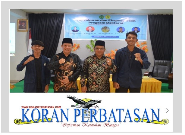 DEMA STAI Natuna mengikuti tasyakuran dan ekspose program doktoral di Kampus STAI Natuna.