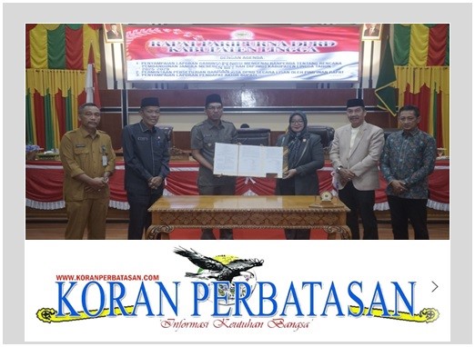 Rapat Paripurna DPRD Lingga setujui Ranperda RPJMD 2025–2029 dipimpin oleh Ketua DPRD Maya Sari