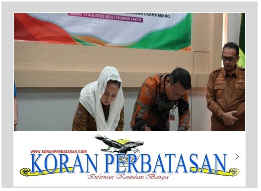 Penandatanganan MoU Pemkab Natuna dan Bank Riau Kepri Syariah untuk pembiayaan UMKM bersubsidi