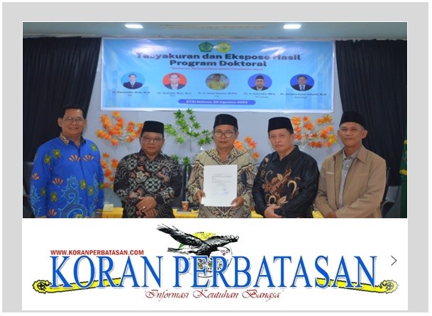 Tasyakuran dan ekspose program doktoral STAI Natuna bersama dosen dan mahasiswa