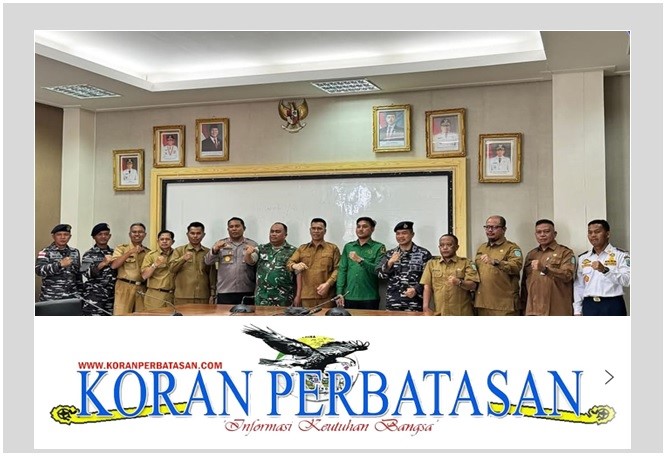 Bupati Kepulauan Anambas Aneng menghadiri rapat koordinasi pengendalian inflasi 2025 di Kantor Bupati