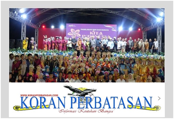 Radio Republik Indonesia (RRI) Ranai sukses menggelar Malam Pergelaran Seni dan Budaya "Kita Indonesia" di Alun-Alun Pantai Piwang Natuna.