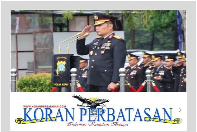 Wakapolda Kepri Brigjen Pol Dr. Anom Wibowo memimpin upacara peringatan Hari Pahlawan ke-80 Tahun 2025 di Lapangan Bhayangkara Polda Kepri.
