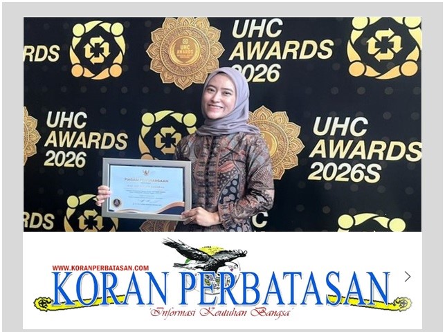 Pemerintah Kabupaten Kepulauan Anambas menerima UHC Awards 2026 di Jakarta