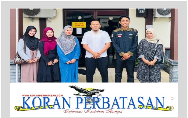 Delegasi DEMA STAI Natuna melakukan koordinasi strategis dengan Satintelkam Polres Natuna terkait bantuan alat ibadah Safari Ramadhan.