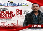 81 Tahun Indonesia Merdeka, Amran: Jangan Khianati Darah Para Pejuang 