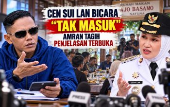 Cen Sui Lan Bicara “Tak Masuk”, Amran Tagih Penjelasan Terbuka
