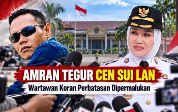 Amran Tegur Cen Sui Lan, Wartawan Koran Perbatasan Dipermalukan
