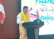 KONI Natuna Lepas Kontingen, Bonus Atlet Ikut Disinggung dalam Pantun