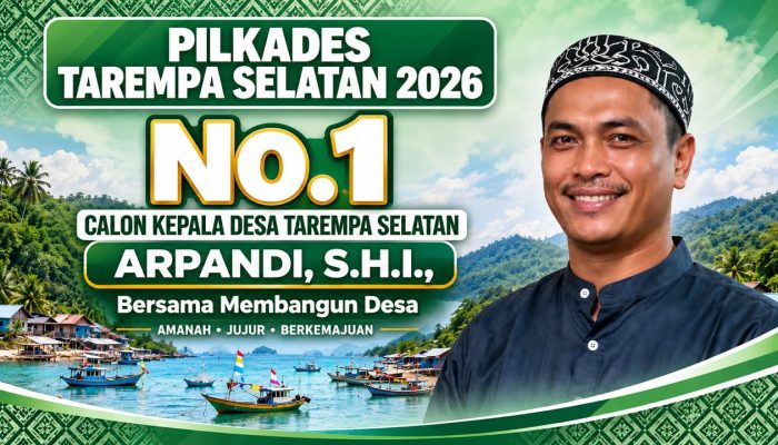 Arpandi Maju Kades, Bawa Visi TAPSEL SMART untuk Anambas