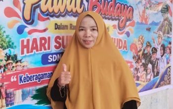 Pawai Budaya SDN 007 Ranai Darat Semarakkan Sumpah Pemuda