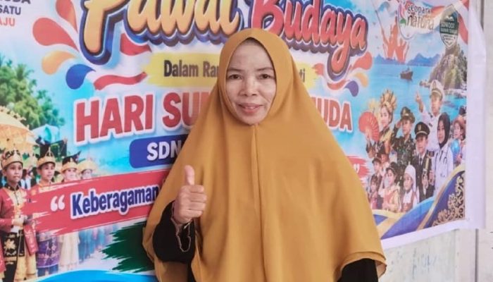 Pawai Budaya SDN 007 Ranai Darat Semarakkan Sumpah Pemuda